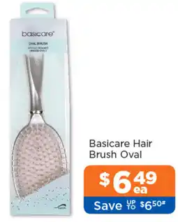 Good Price Pharmacy Basicare Hair Brush Oval offer