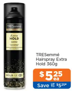 Good Price Pharmacy TRESemmé Hairspray Extra Hold offer