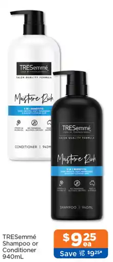Good Price Pharmacy TRESemmé Shampoo or Conditioner offer