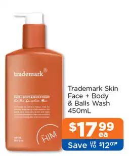 Good Price Pharmacy Trademark Skin Face + Body & Balls Wash offer