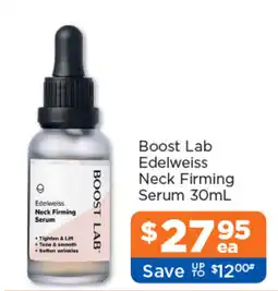 Good Price Pharmacy Boost Lab Edelweiss Neck Firming Serum offer