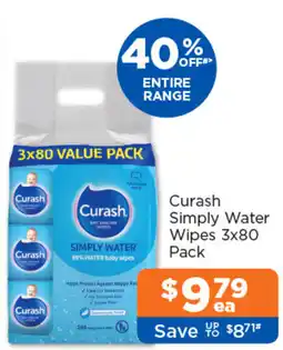 Good Price Pharmacy Curash Simply Water Wipes offer