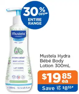 Good Price Pharmacy Mustela Hydra Bébé Body Lotion offer
