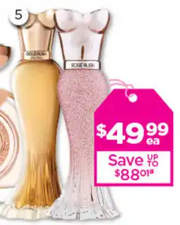 Good Price Pharmacy Paris Hilton Gold Rush or Rose Rush EDP offer