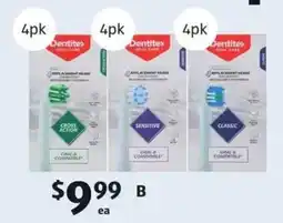 ALDI Electric Toothbrushes Replacement Heads offer
