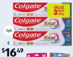 ALDI Colgate Total Deep Clean Toothpaste offer