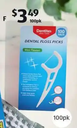 ALDI Disposable Dental Floss Picks offer