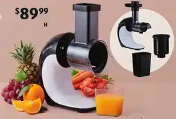 ALDI 3-in-1 Slow Juicer, Slicer and Shredder offer