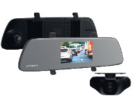 Repco Parkmate 5.0" Clip-on Mirror Monitor with Built-in Cameras offer