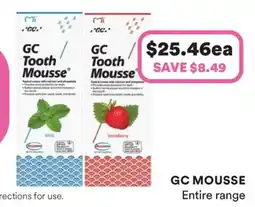 Priceline Gc tooth mousse mint strawberry offer