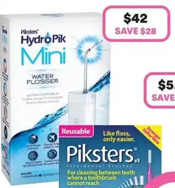 Piksters hydro pik mini water flosser