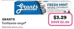 Priceline Grants fresh mint offer