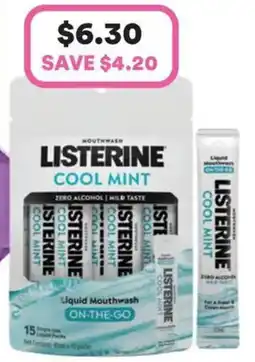 Priceline Listerine cool mint offer