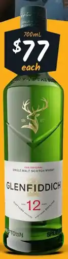 Cellarbrations Glenfiddich offer