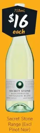 Cellarbrations Secret stone range offer