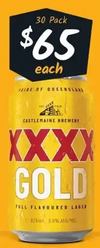 Cellarbrations Xxxx gold offer
