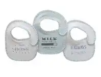 Bilbi Slogan Bib - Mini Boss - 3 Pack