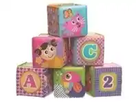 Playgro Soft Blocks Pack Pink