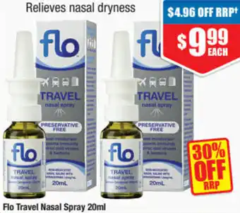 ePharmacy Flo Travel Nasal Spray 20 ml offer