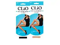 Clio Women’s Regular Brief Pantyhose Black