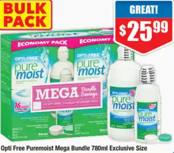 ePharmacy Opti Free Puremoist Mega Bundle 780ml offer