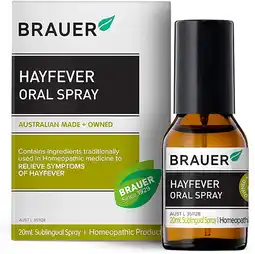 healthylife Brauer Hayfever Oral Spray offer