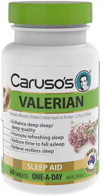 Caruso’s Valerian Herbal Sleep Aid