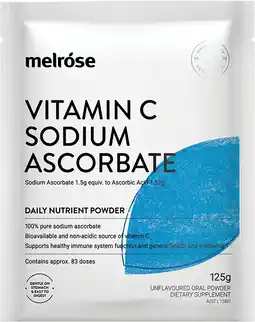 healthylife Melrose Vitamin C Sodium Ascorbate Powder offer