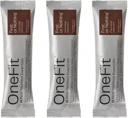 healthylife Onefit post workout recovery chocolate sachets offer