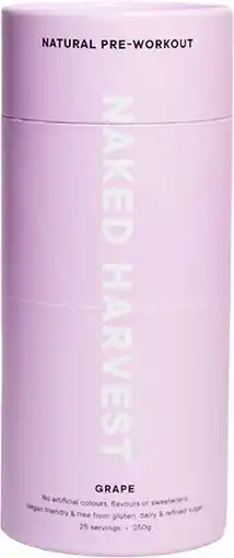 healthylife Nu Harvest Natural Pre Workout Grape offer