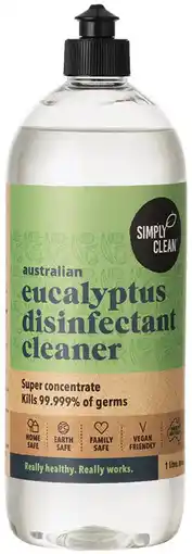 healthylife Simply clean australian eucalyptus disinfectant cleaner offer