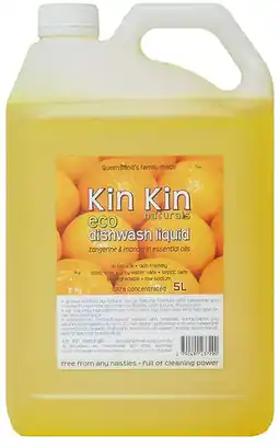 healthylife Kin kin naturals eco dishwash liquid tangerine & mandarin offer