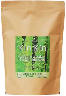 healthylife Kin kin naturals eco soak and stain remover eucalyptus & lime offer
