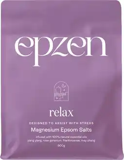 healthylife Epzen relax magnesium bath crystals offer