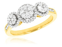 Grahams Jewellers 1/2 Carat Ring offer