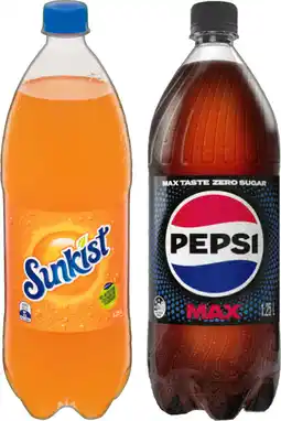 IGA Pepsi or Sunkist 1.25 Litre Selected Varieties offer