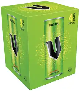 IGA V Energy Drink Selected Varieties offer
