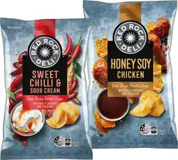 IGA Red Rock Deli Chips 150‑165g Selected Varieties offer