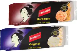 IGA Fantastic Rice Crackers Selected Varieties offer