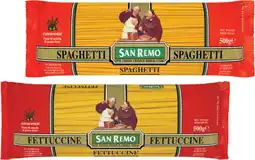 IGA San Remo Pasta 375‑500g Selected Varieties offer