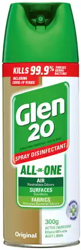IGA Glen 20 Disinfectant Spray Selected Varieties offer