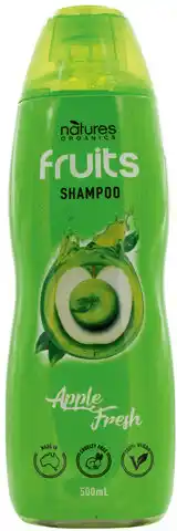 IGA Natures Organics Fruits Shampoo or Conditioner 500mL Selected Varieties offer