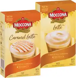 IGA Moccona Coffee Sachets Selected Varieties offer