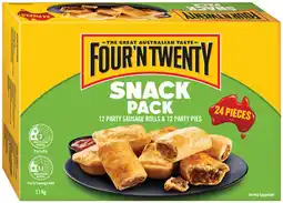 IGA Four’N Twenty 24 Pieces Snack Pack offer