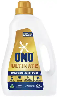 IGA OMO Laundry Capsules 28 Pack, Liquid 2 Litre or Powder 2kg Selected Varieties offer