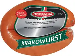 IGA D’Orsogna Krakowurst offer
