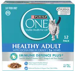 IGA Purina One Wet Cat Food Selected Varieties offer