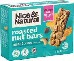 IGA Nice & Natural Nut Bars Selected Varieties offer