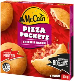IGA McCain Pizza Pockets Selected Varieties offer