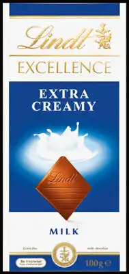 IGA Lindt Excellence Chocolate Block Selected Varieties offer